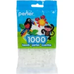 1,000 Perler Beads - Clear - Image 3