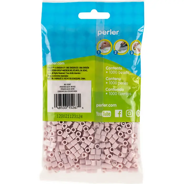 1779681605645640-1.webp 1,000 Perler Beads - Frosted Lilac - Image 1