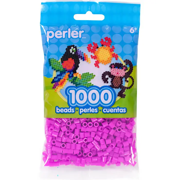 1779681605840244-1.webp 1,000 Perler Beads - Fuchsia - Image 1