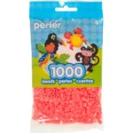 1,000 Perler Beads - Hot Coral - Image 2