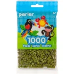 1,000 Perler Beads - Olive - Image 2