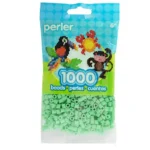 1,000 Perler Beads - Pastel Green - Image 2