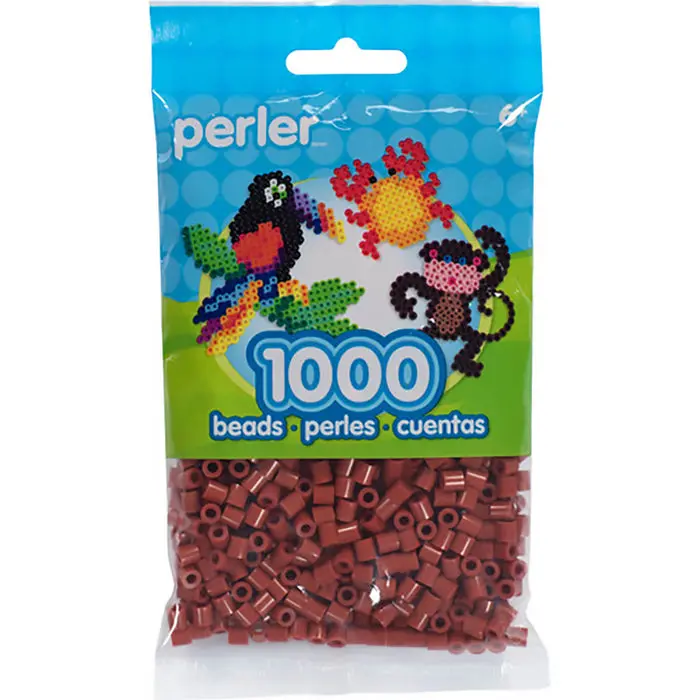 1779681620015291-1.webp 1,000 Perler Beads - Rust - Image 1