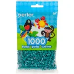 1,000 Perler Beads - Teal - Image 2