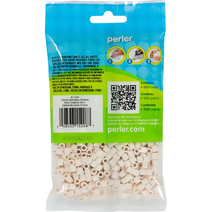 1779681624088594-1.webp 1,000 Perler Beads - Toasted Marshmallow - Image 1