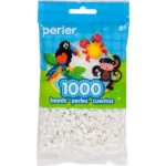 1,000 Perler Beads - White - Image 2