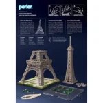 Perler 3D Eiffel Tower Fused Bead Kit - Image 2