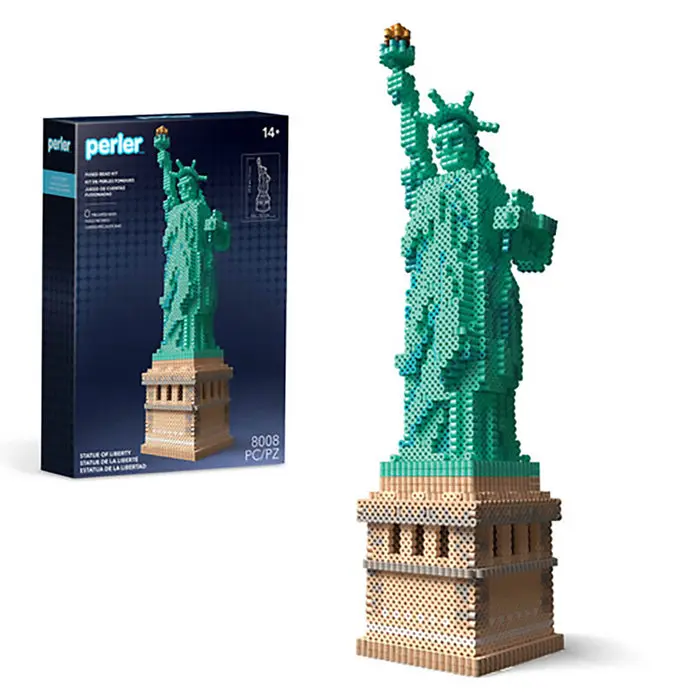 1779681636026441-1.webp Perler 3D Statue of Liberty Fused Bead Kit - Image 1