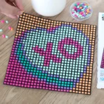 Perler Snappix XO Heart Kit - Classic Beads - Image 4
