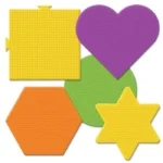 Large Basic Shapes Pegboards - 5 Ct - Image 4