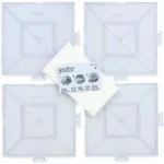Large Clear Square Pegboards - 4 Ct - Image 2