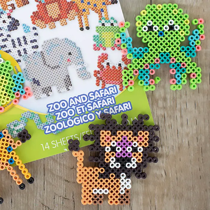 1779681677323366-1.webp Perler Zoo and Safari Pattern Pad - Image 1
