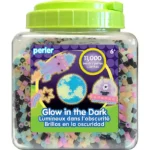 11,000 Perler Beads - Glow in the Dark Mix